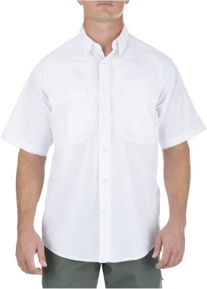 5.11 Tactical Mens Button Down Short Sleeve Shirt with Pockets, Taclite Pro, Style 71175ABR