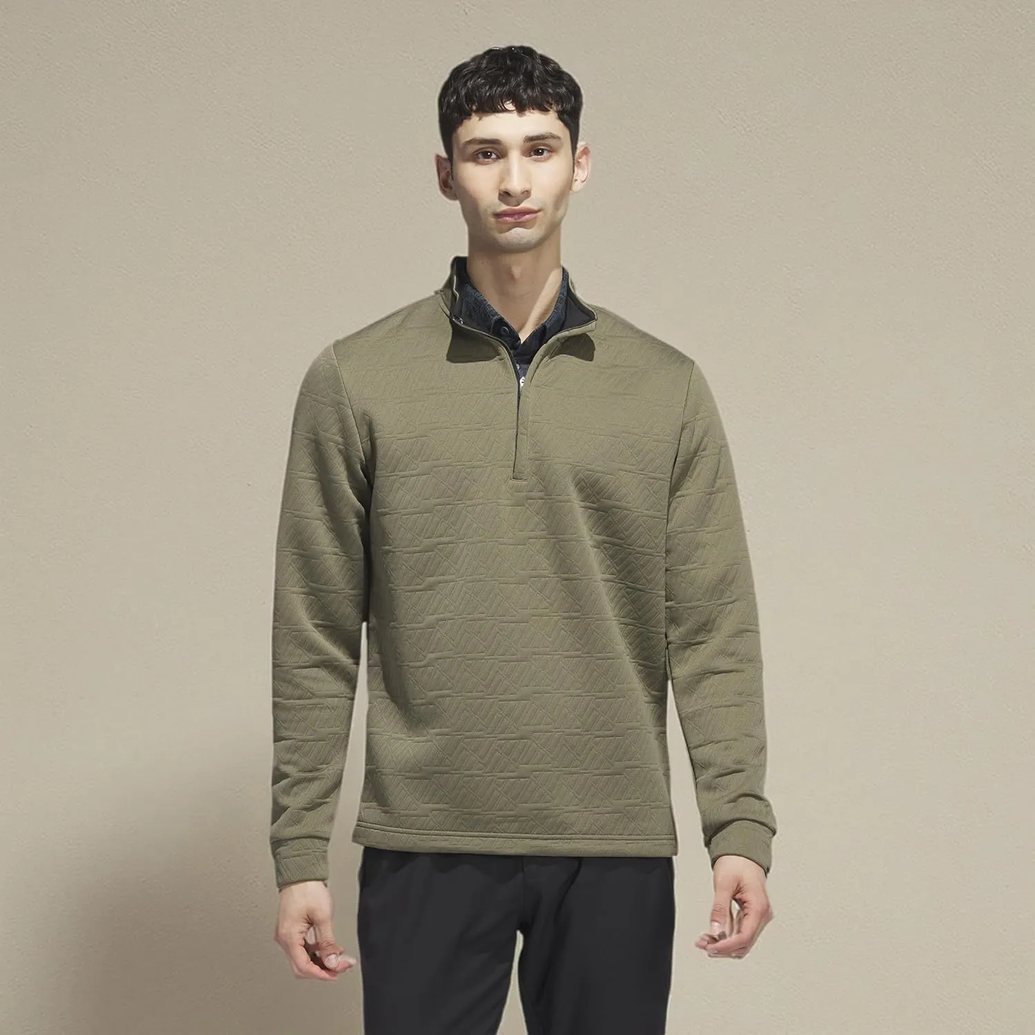 adidas Men's DWR Quarter Zip Pullover