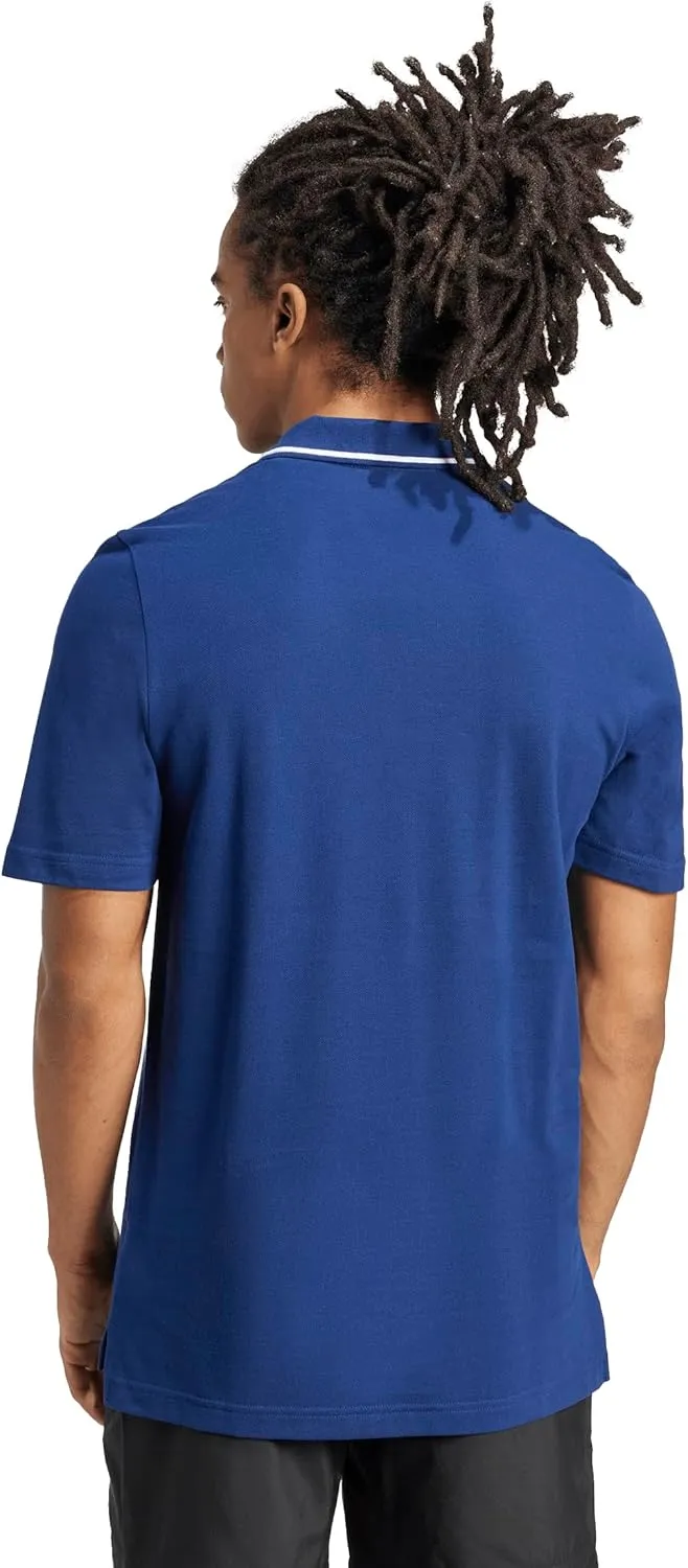 adidas Men's Essentials Small Logo Pique Polo Shirt