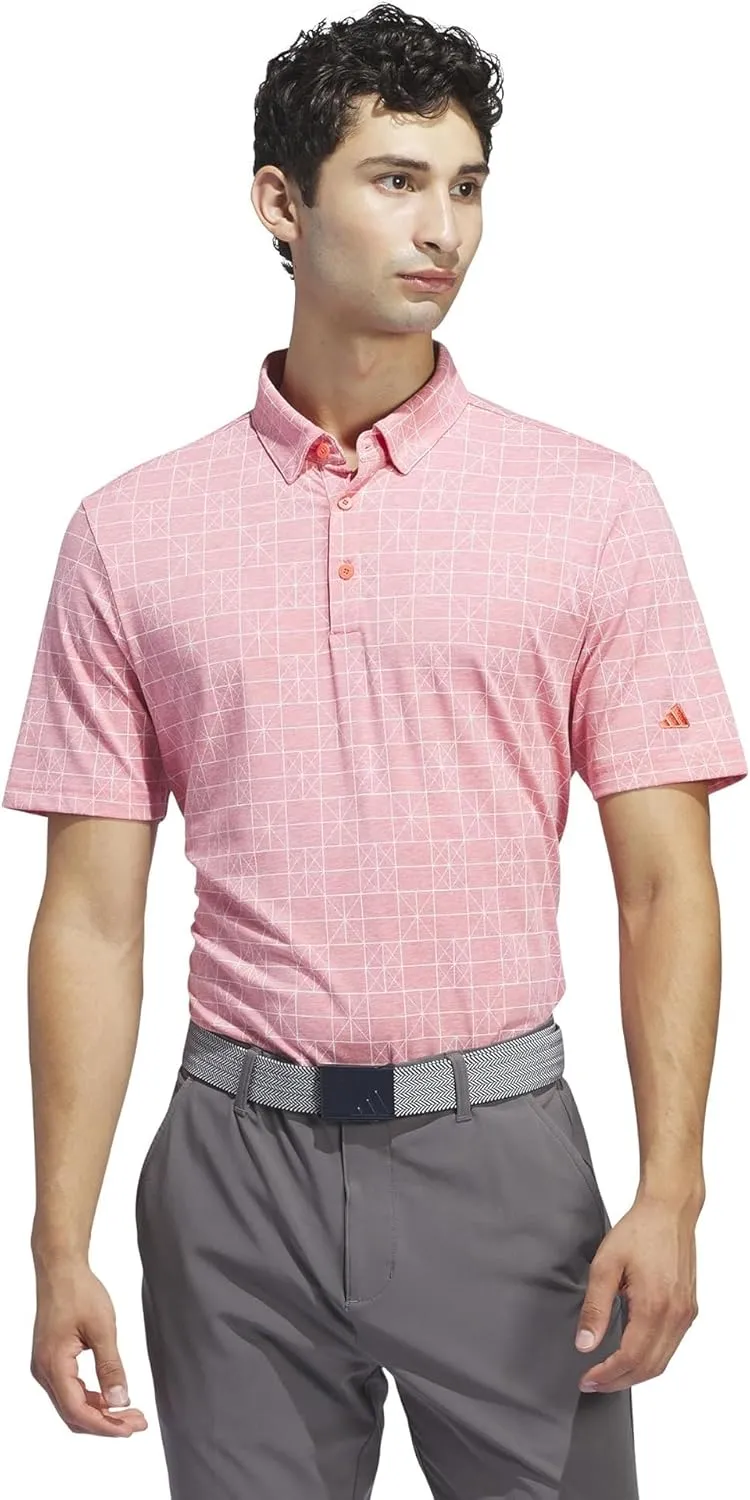 adidas Men's Go-to Novelty Golf Polo Shirt