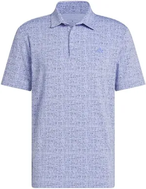 adidas Men's Ultimate365 Power Grid Print Polo Shirt