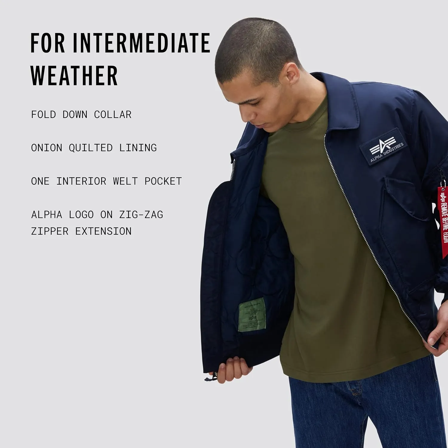 Alpha Industries Men's CWU 45/P Flight Jacket