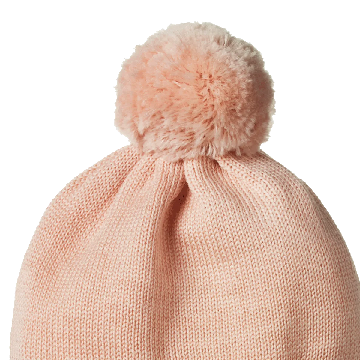 Alpine Pom Pom Beanie - Rose Dust