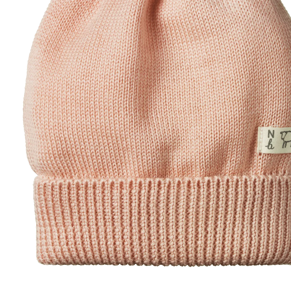 Alpine Pom Pom Beanie - Rose Dust
