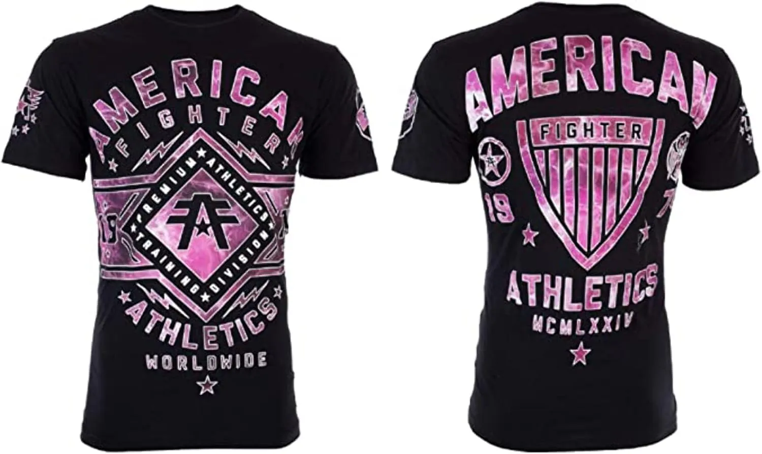 American Fighter Men's T-Shirt Santa Clara Black