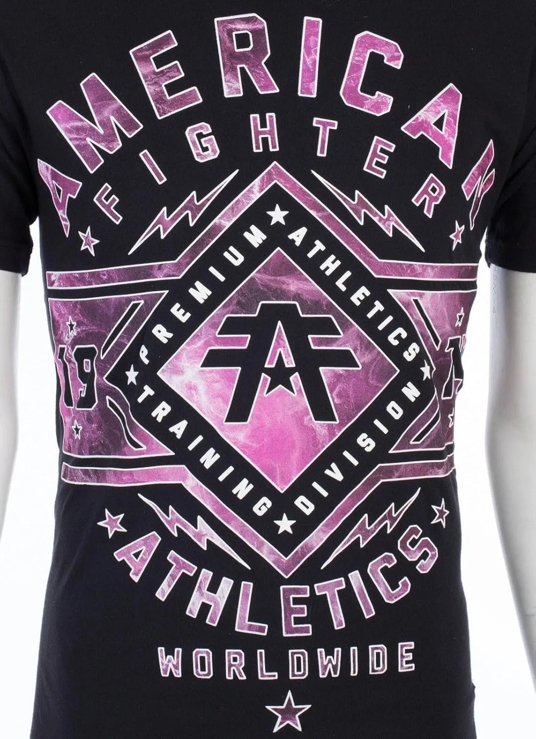 American Fighter Men's T-Shirt Santa Clara Black