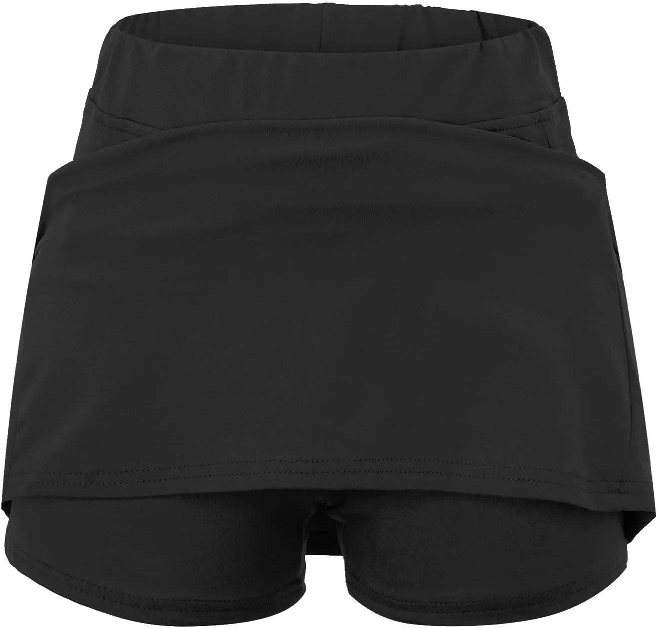 Athletic Skorts for Woman Cute Running Mini Skirt Tummy Control High Waisted Tennis Skirts with Shorts Casual Yoga Skort