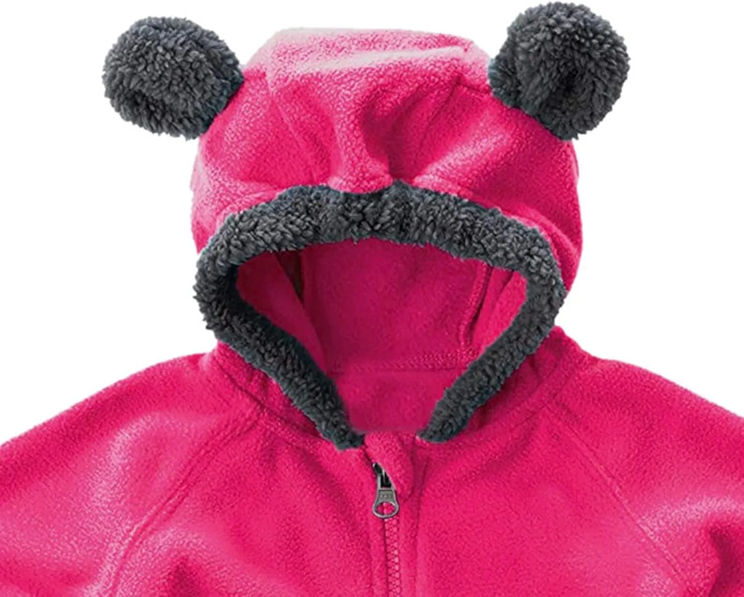 Baby Girls Boys Winter Coats Cartoon Tiger Print Cotton Padded Windproof Warm Snowsuit Bear Ears Hooded Jacket