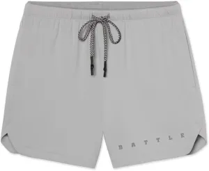 Battle Sports Fly 2.0 Kids Athletic Shorts - Lightweight 6 Inseam Sweat Wicking Drawstring Shorts with Built-in Cell Pocket