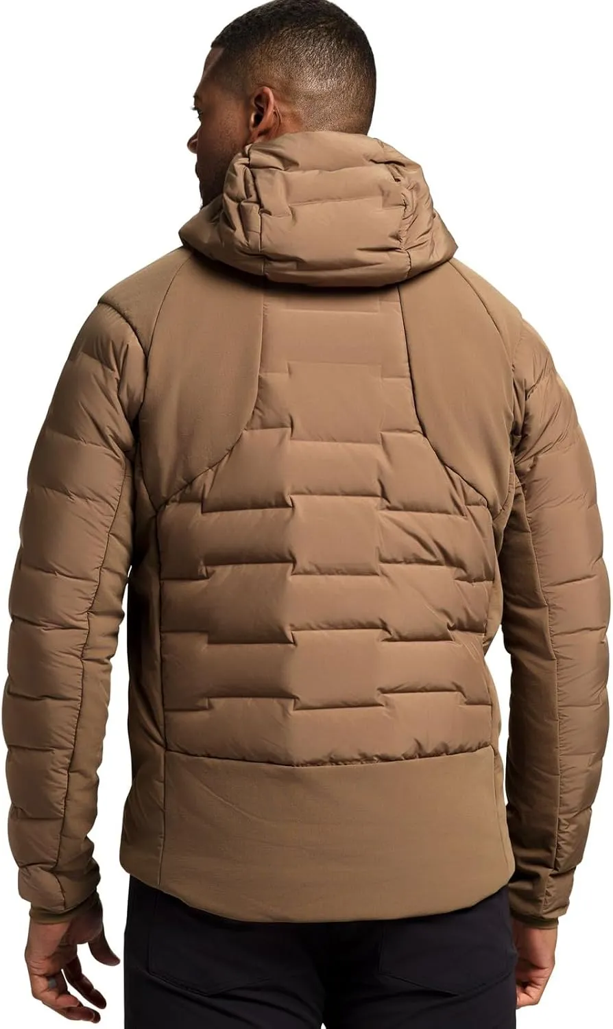 Beretta Men's Tarandus Durable Water-Repellent (DWR) Thermal Hunting Jacket - Goose Down, Integrated Hood & Removable Braces
