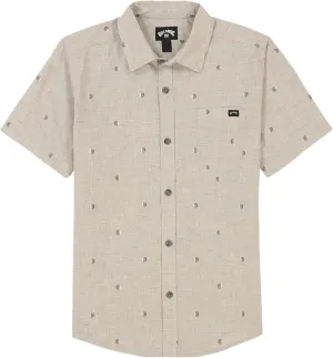 Billabong Boys' Short Sleeve Woven Button-Down Shirt