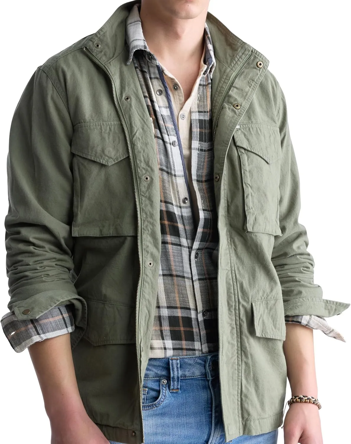 Buffalo David Bitton Men's Shirt Style Shacket Jacket