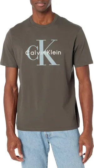 Calvin Klein Men's Monogram Logo Crewneck T-Shirt