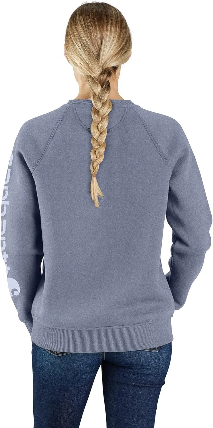 Carhartt Women's Relaxed Fit Midweight Graphic Crewneck Sweatshirt