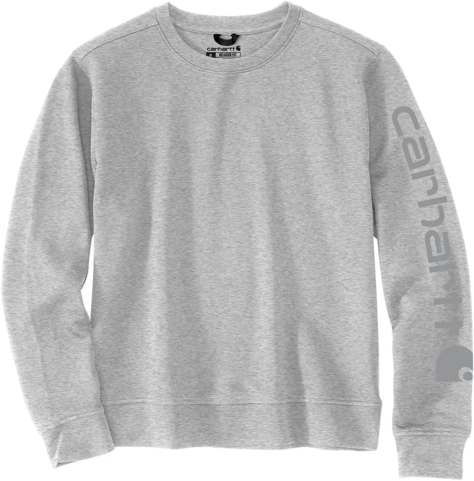 Carhartt Women's Relaxed Fit Midweight Graphic Crewneck Sweatshirt