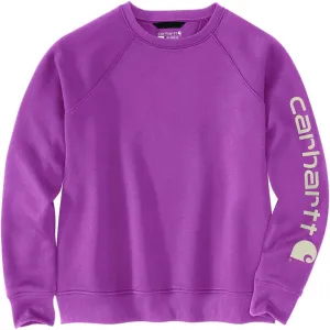 Carhartt Women's Relaxed Fit Midweight Graphic Crewneck Sweatshirt