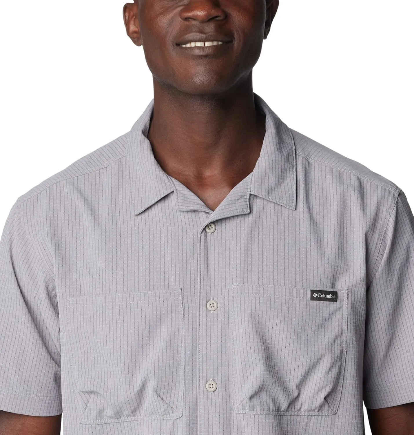 Columbia Men's Black Mesa Lightweight Short Sleeve Shirt