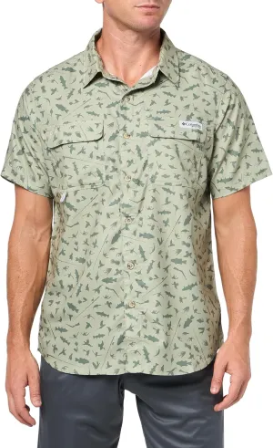 Columbia Men's PFG Uncharted Printed Short Sleeve Shirt