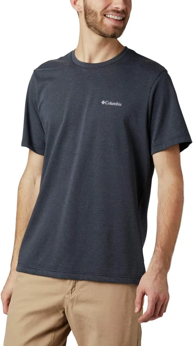 Columbia Men's Thistletown Ridge Crew Shirt, Black, Large