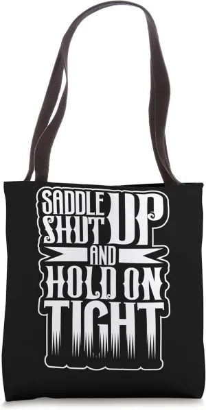 Cowboy Barn Bull Rider Rodeo Country Western Tote Bag
