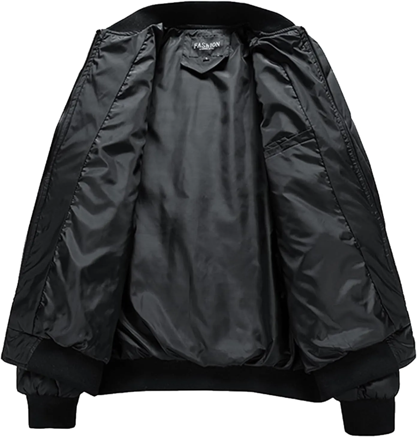 Custom Puffer Jacket Men Lightweight Down Jackets Customize Logo Text Personalized Baseball Coat