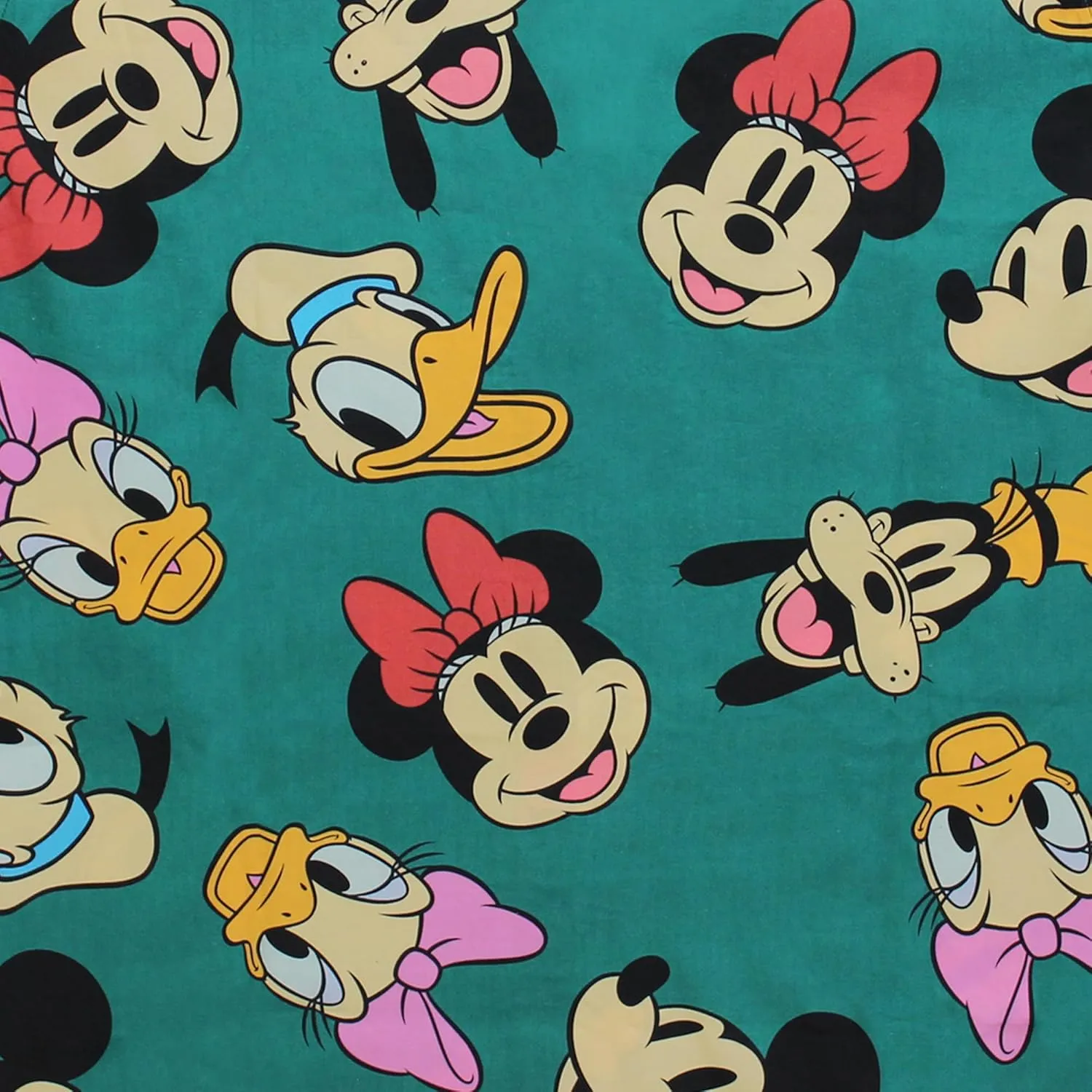 Disney Men's Mickey and Friends Button Down Shirt