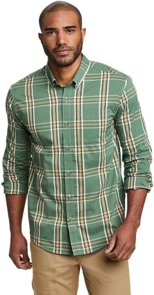 Eddie Bauer Men's Voyager Flex Long-Sleeve Shirt