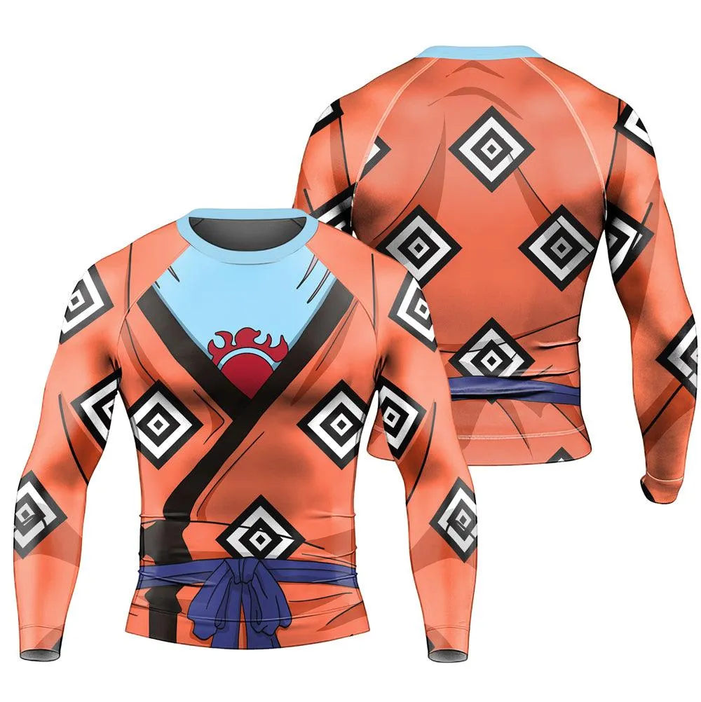 Fish Man Jinbe One Piece Long Sleeve Rash Guard