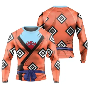 Fish Man Jinbe One Piece Long Sleeve Rash Guard