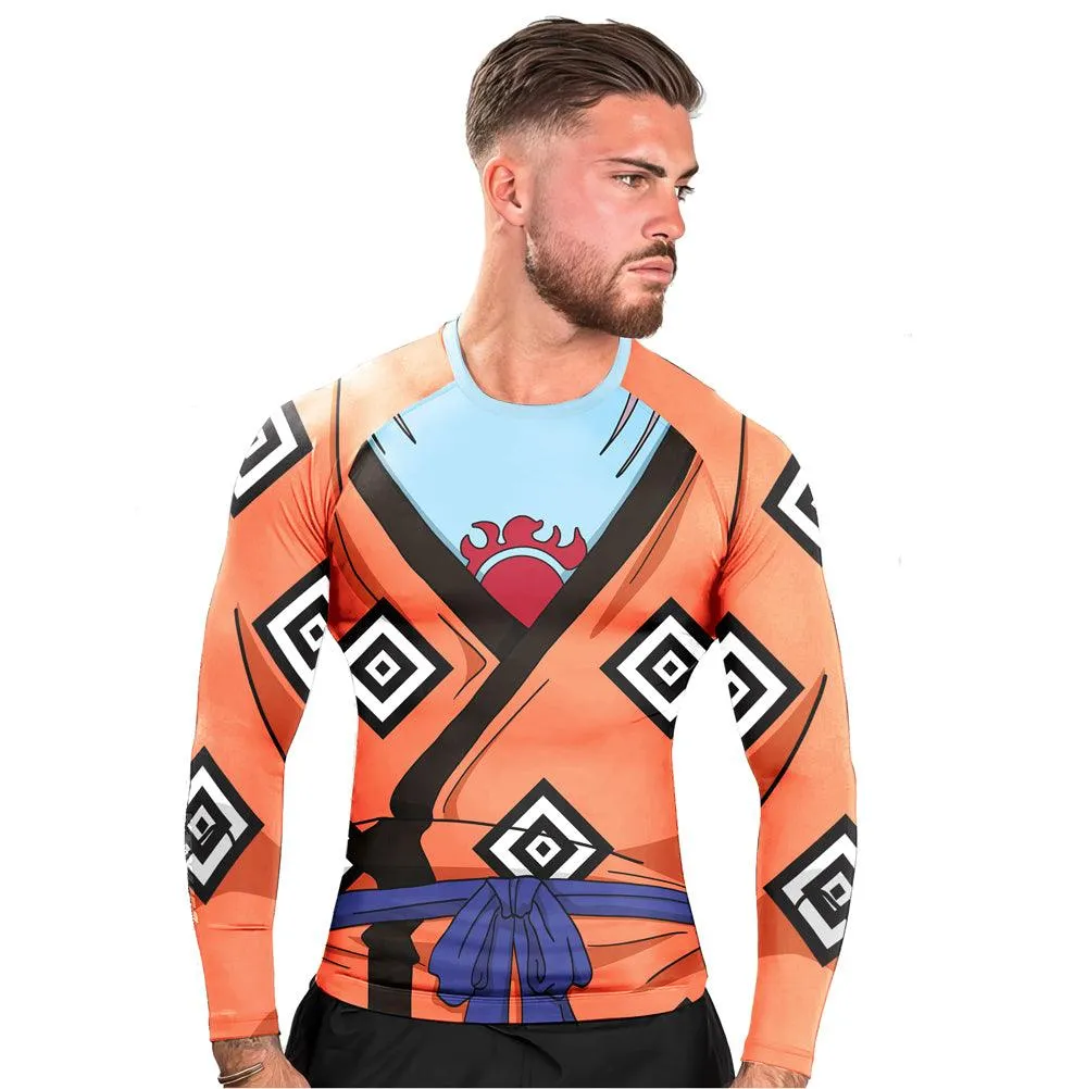 Fish Man Jinbe One Piece Long Sleeve Rash Guard