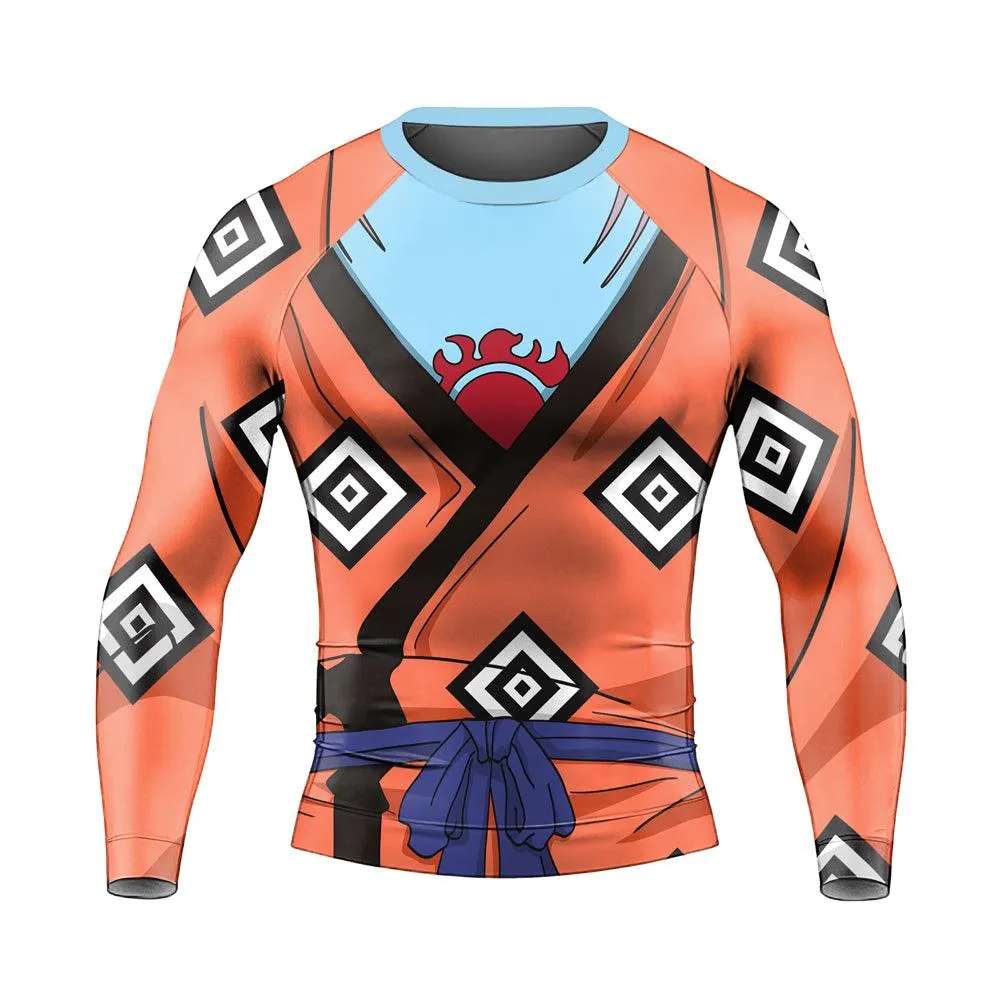 Fish Man Jinbe One Piece Long Sleeve Rash Guard