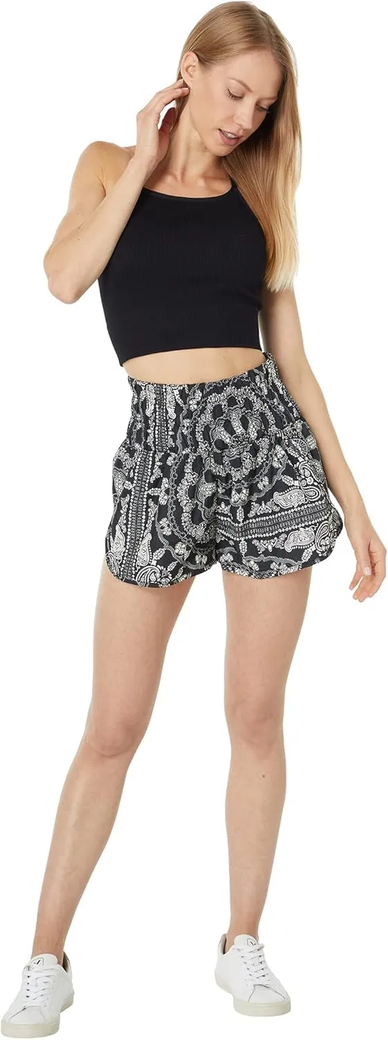 Free People The Way Home Shorts Printed