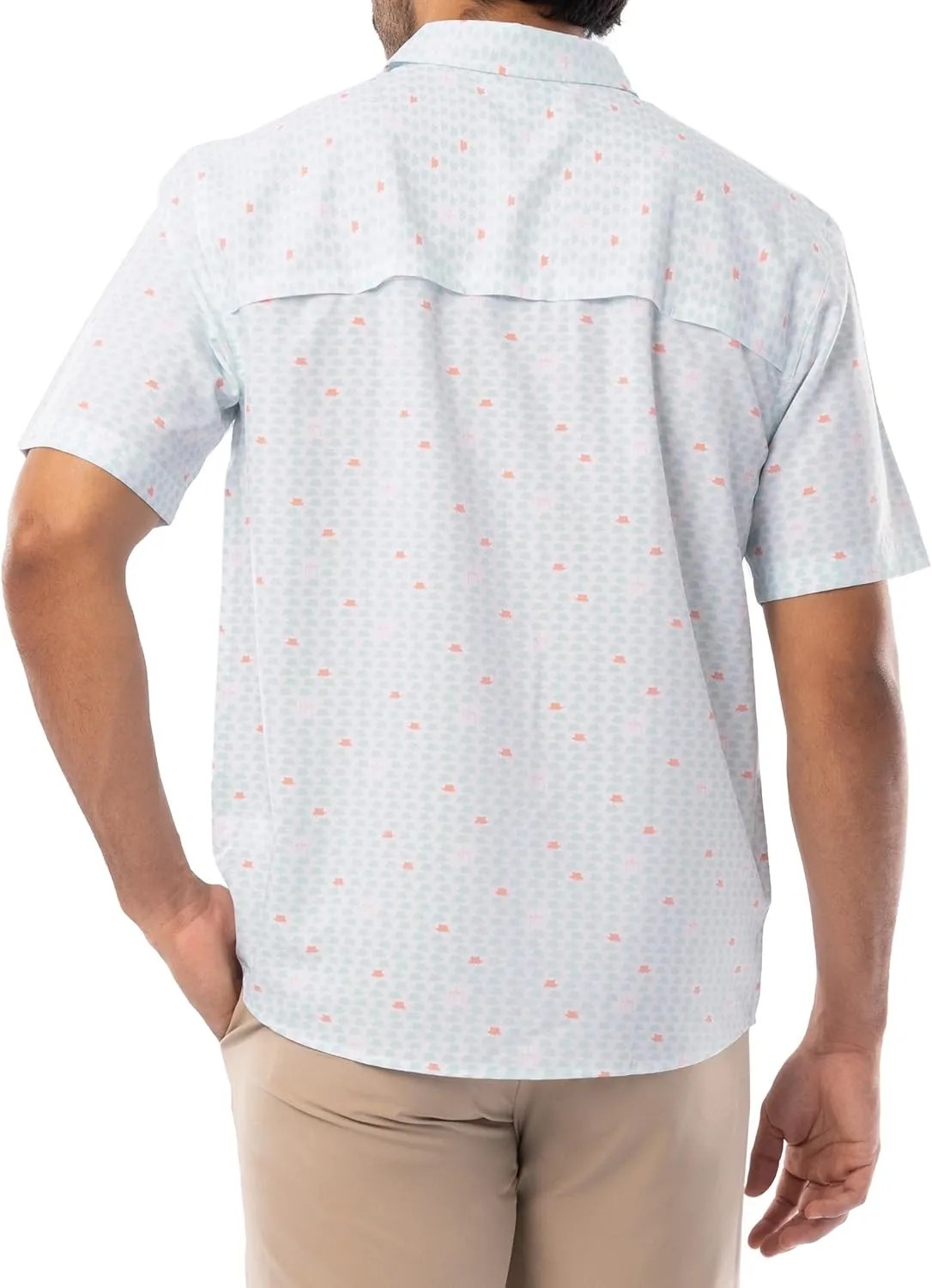 Guy Harvey Men's Short Sleeve Performance Fishing Shirt
