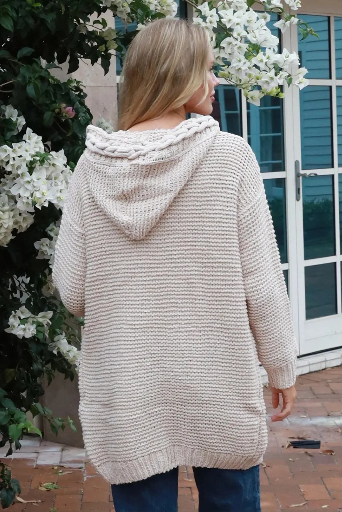 HARMONY KNIT CARDIGAN BEIGE