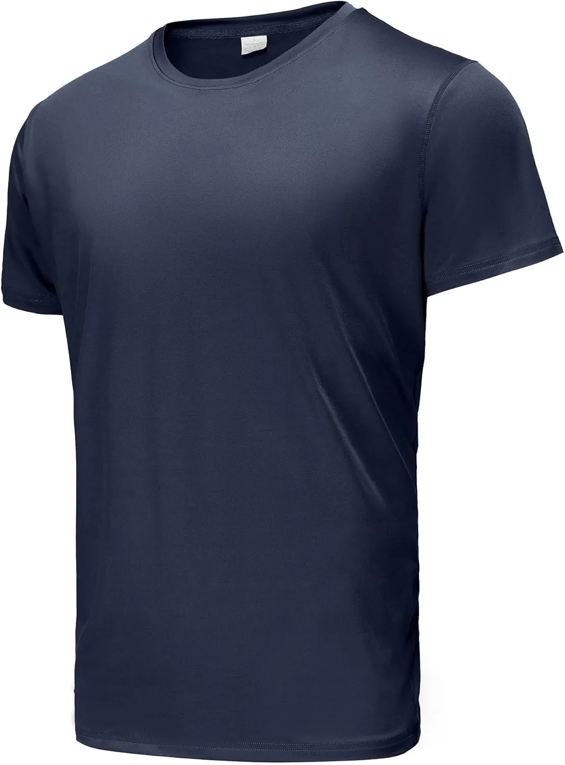 Holure Men's Compression/Loose Fit Tee Short Sleeve Sports Baselayer T-Shirts Cool Dry Tops (Pack of 1 or 3)