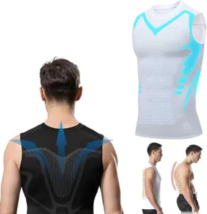 Jeeeun 2025 New Version Ionic Shaping Sleeveless Shirt for Men