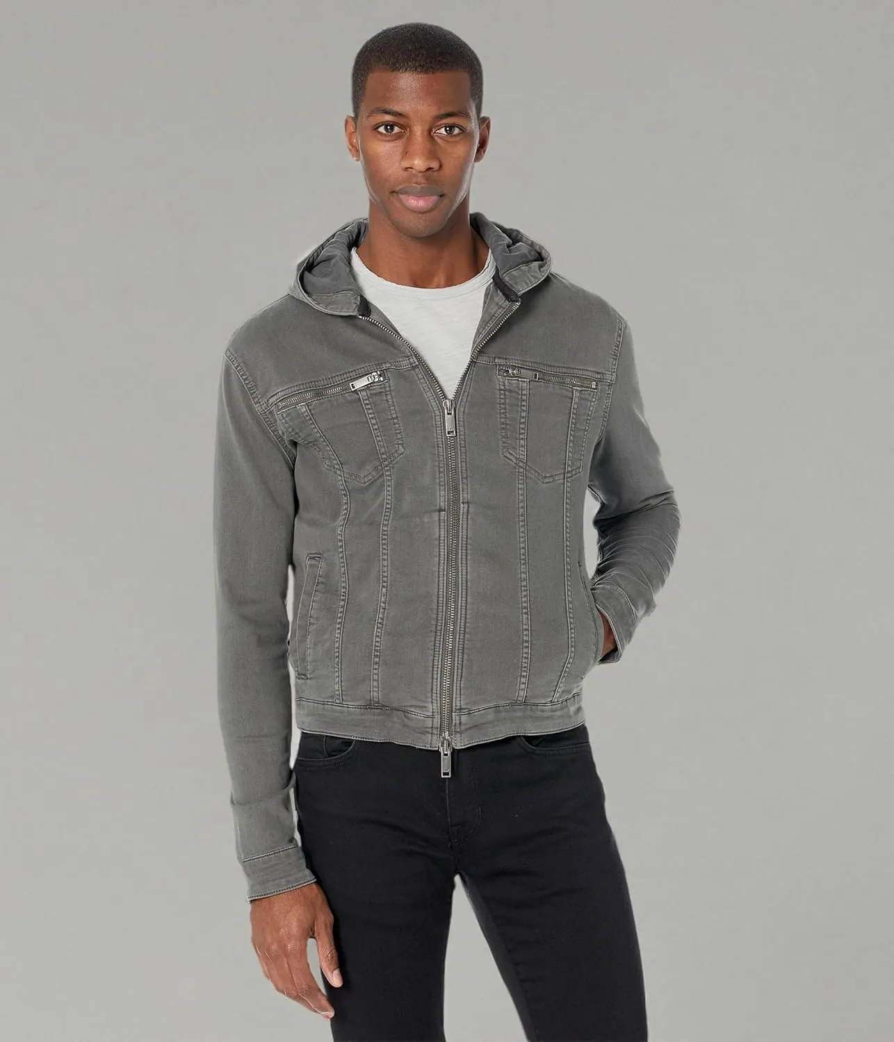 John Varvatos Men's Scott Hooded Jacket