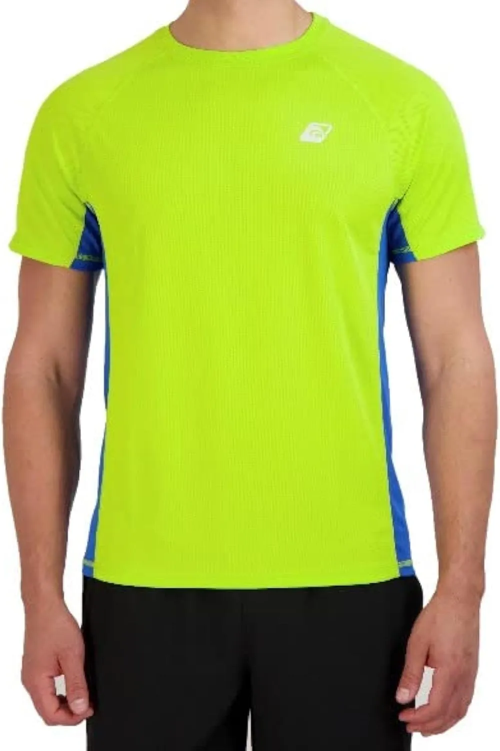 LAGUNA Men's Rash Guard Shirts UPF 50  UV Sun Protection Short Sleeve Swim Shirt Lightweight Quick Dry Fishing Running Tee