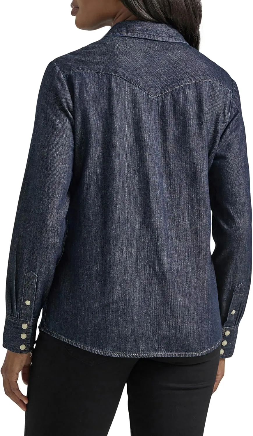 Lee Women's Legendary Slim Fit Western Snap Shirt