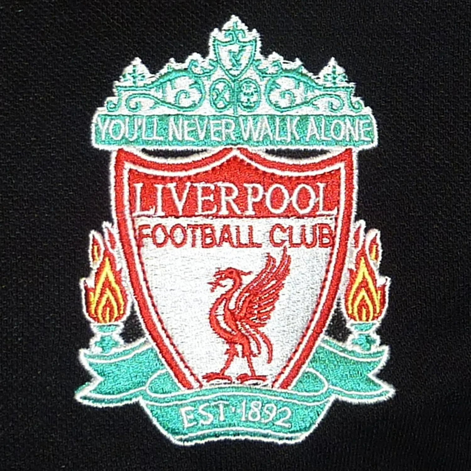 Liverpool Football Club Official Soccer Gift Mens Crest Polo Shirt