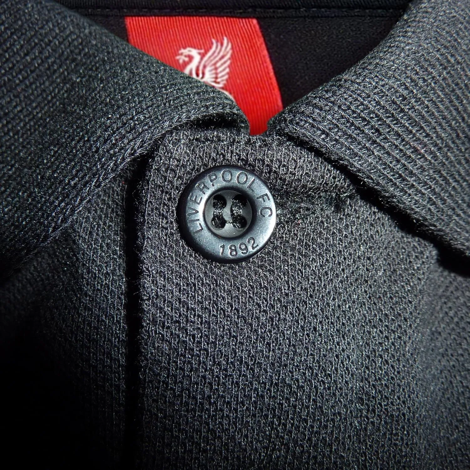 Liverpool Football Club Official Soccer Gift Mens Crest Polo Shirt