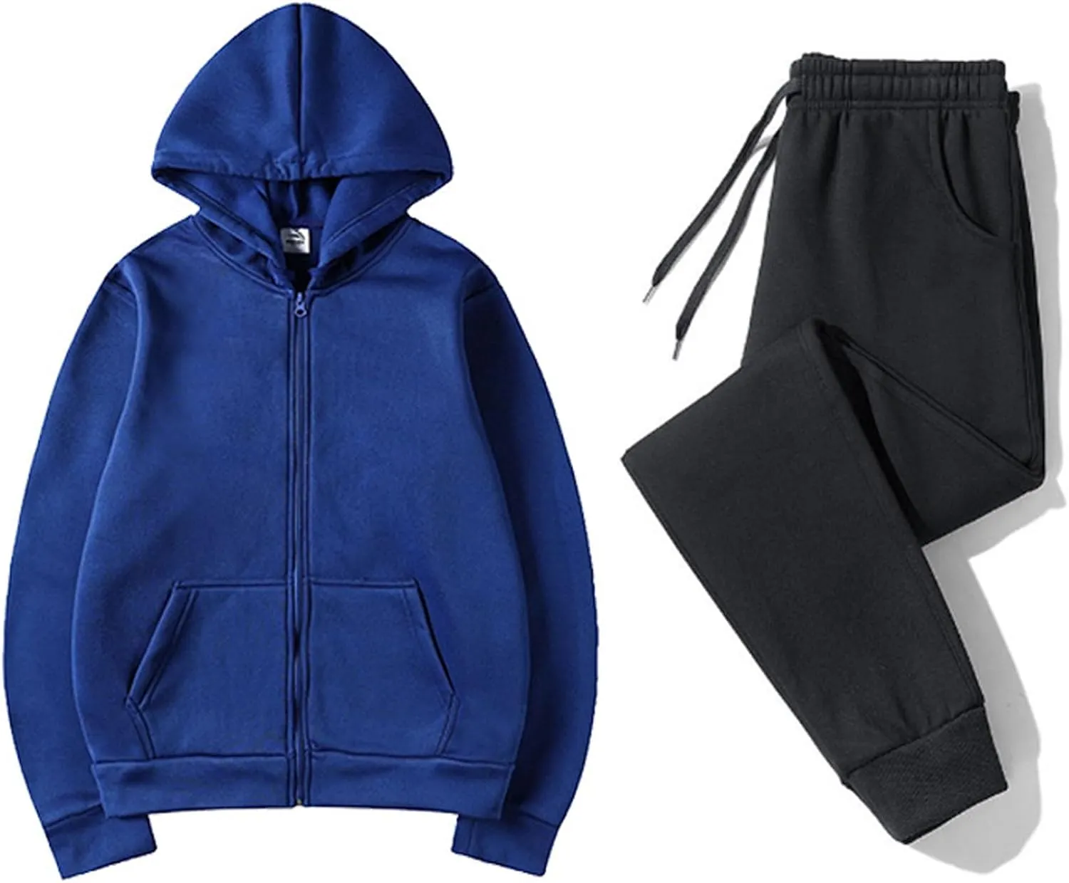 Lounge Sets for Women 2024 Long Sleeve V Neck Elastic Waist Sweatsuit Sweatshirt Wide Leg
