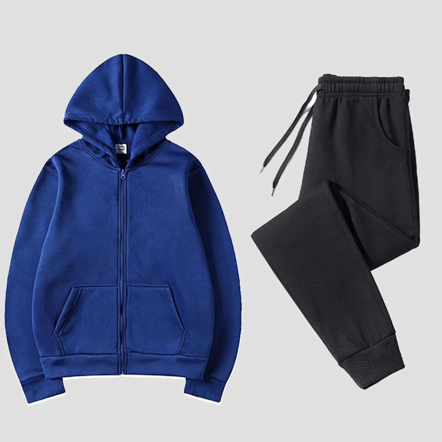 Lounge Sets for Women 2024 Long Sleeve V Neck Elastic Waist Sweatsuit Sweatshirt Wide Leg