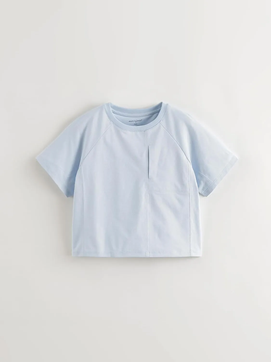 marc & janie Boys UPF50  Quick-Dry Sports Short Sleeve T-Shirt Comfort Breathable Cotton Athletic Tee 550562