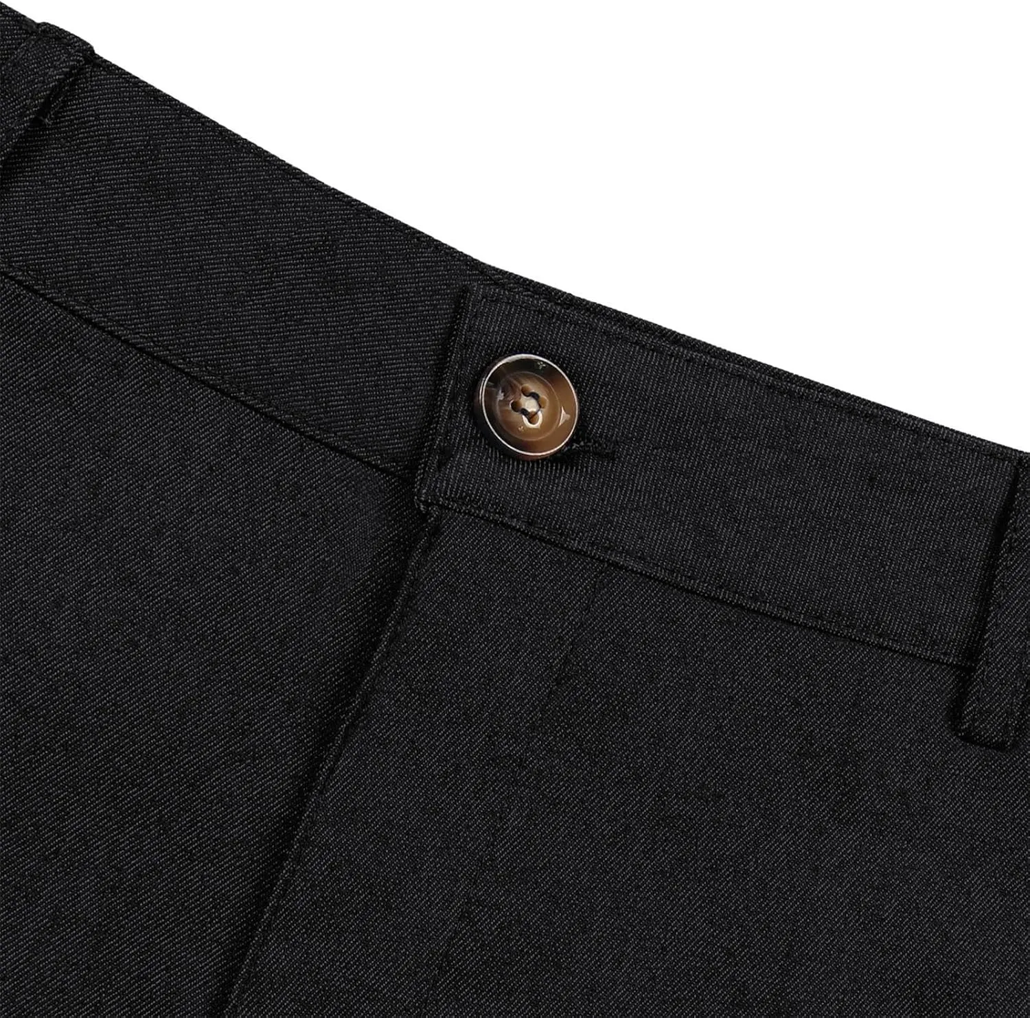 Men's Golf Pants Slim Fit Stretch Work Dress Pants Quick Dry Lightweight Business Casual Trousers with Pockets
