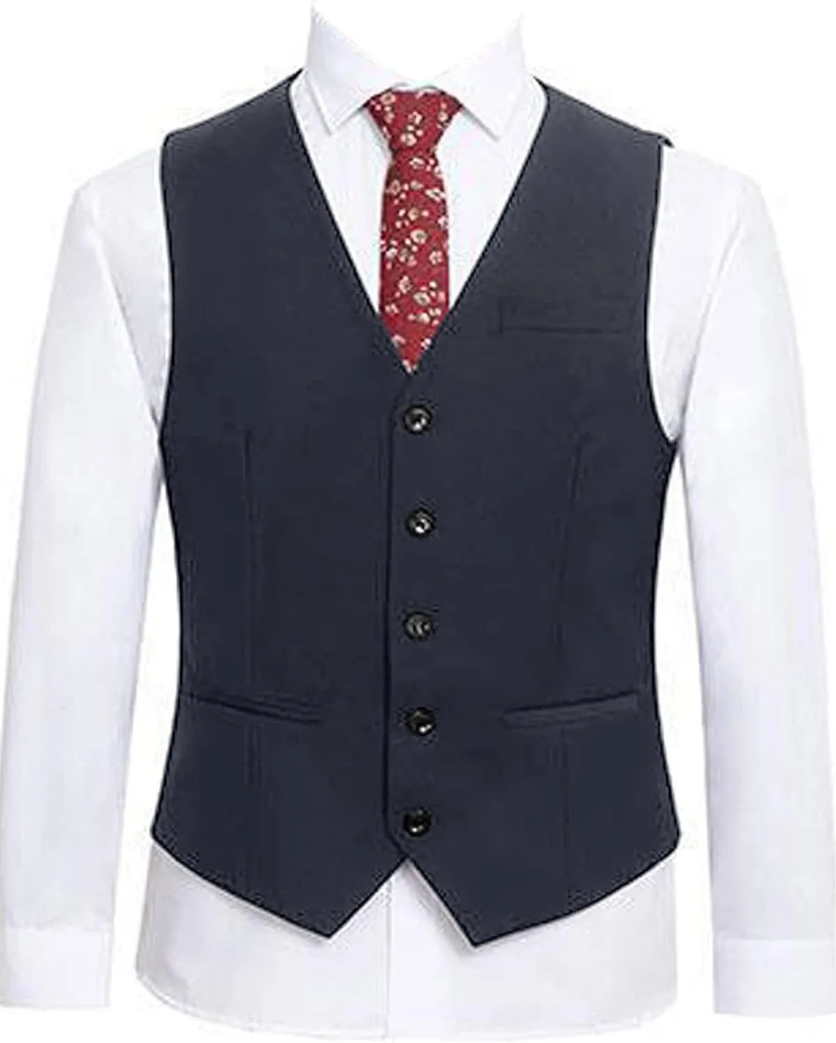 Men's Plus Size 3 Pieces Suit Big Tall Notch Lapel Two Buttons Wedding Tux Vest Pants