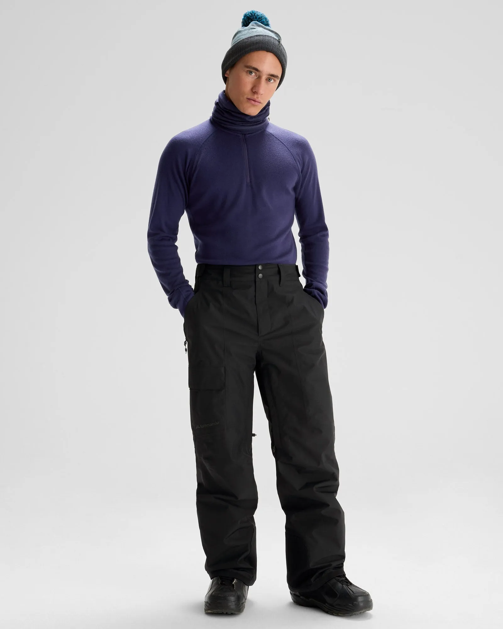 Men's PWDR-Days 2L Insulated Snow Pants - Black Stingray