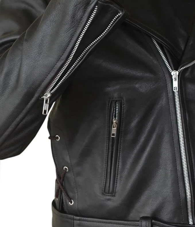 Men's Terminator 2 Judgment Day Arnold Genuine Leather Jacket
