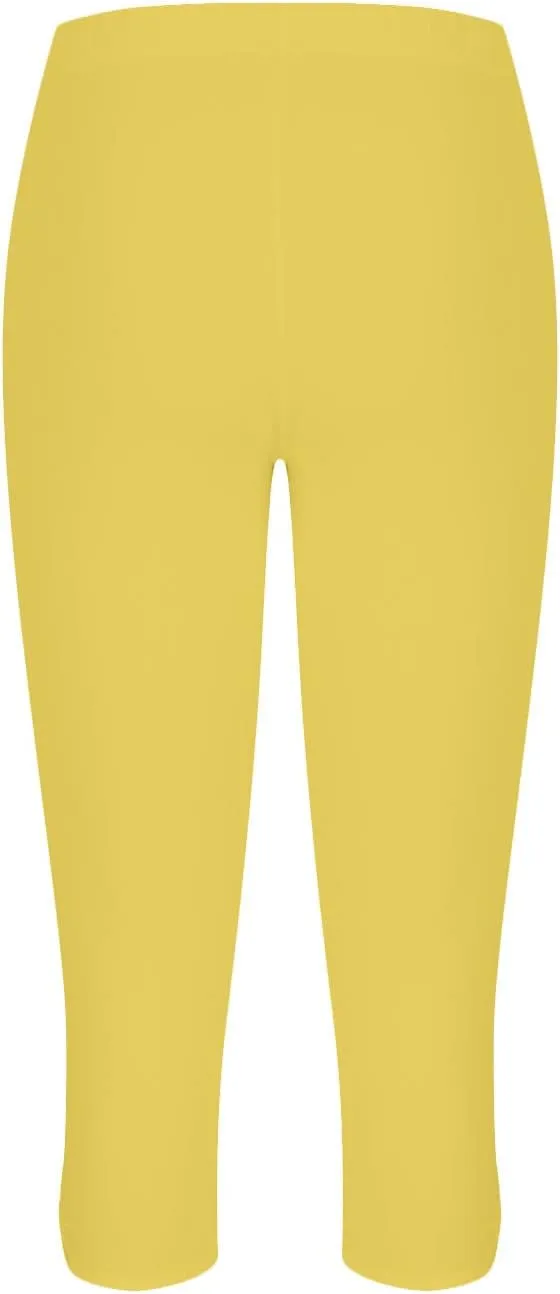 New Leggings for Women Lace Capri Leggings Slim Fit Yoga Pants Soft Lace Hem Stretch Crop Tights for Workout Running
