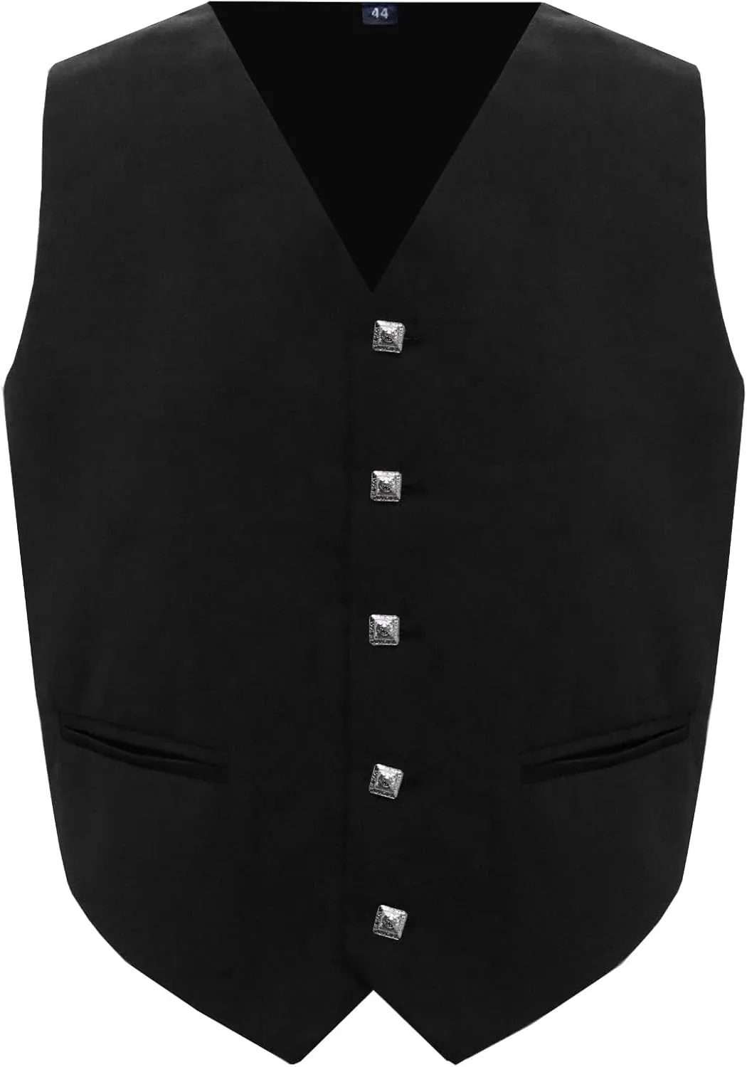 Octal - Scottish Argyll Kilt Jacket with Vest 15 Oz Finest Barathea Wool Fabric with 5 Button Vest Gauntlet Style Cuffs